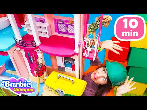 Barbie ve Ümit'in Maceraları: Eski Ev Serüveni ve Kurnaz Dolandırıcı! Barbie Oyunları.
