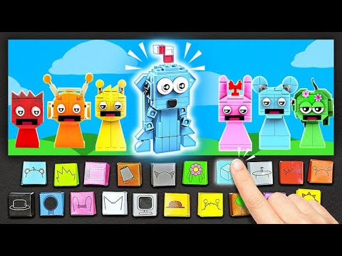 Juego de Lego Sprunki 🧊♥️ *Libros de juego SPRUNKI y ideas con Lego*
