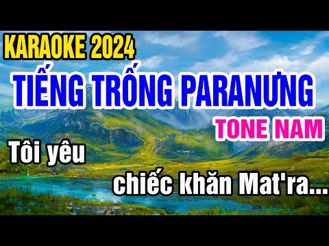 Karaoke Tiếng Trống Paranưng Tone Nam Nhạc Sống gia huy karaoke