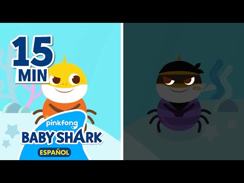 ¡Tiburón Bebé Ladrón Está Aquí! | Canciones Infantiles de Tiburón Ladrón | Baby Shark en español