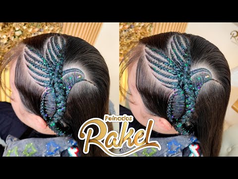 Trenzas Artísticas COLIBRÍ/ Diseños Braids/ Peinados Rakel