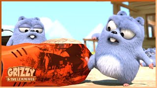 Remote Control | Grizzy & the lemmings | 25' Compilation | 🐻🐹 Cartoon for Kids
