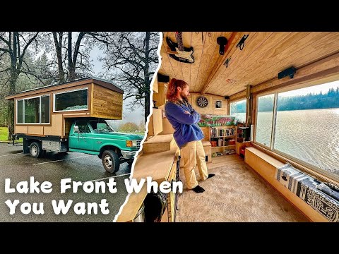 Custom Truck Cabin - REAL Rolling Tiny Home