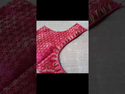 Designer blouse design cutting and stitching #shorts #shortsvideo #rohinifashion