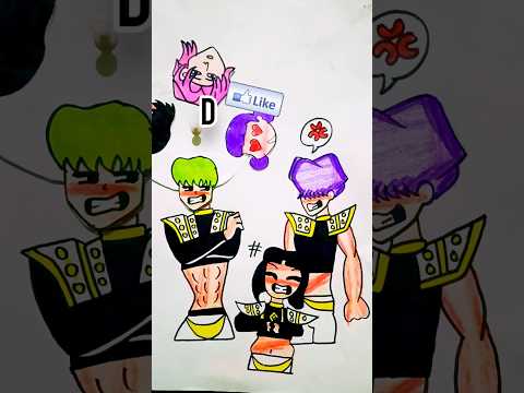 k-pop demon 😈😈 hunter ll saja boys x Yumi girl Il golden Meme ❤️❤️
