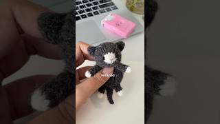 Knit a kitten with me 💗🧶 #knitting #yarn #amigurumi