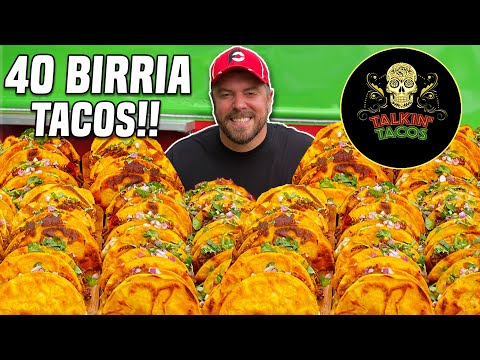 40x40 Mexican Birria Taco King Challenge in Miami, Florida!!