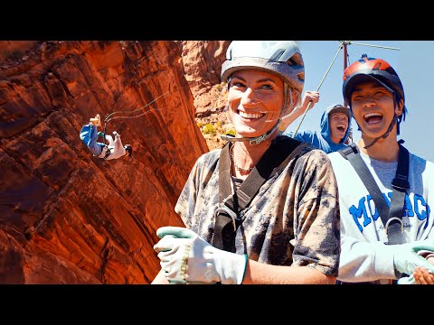 Death Divers VS Extreme Rope Swing | USA Tour