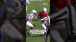 Coming in at No. 9️⃣ - Ohio State's Jeremiah Smith made this INSANE catch vs Penn State 😲🔥