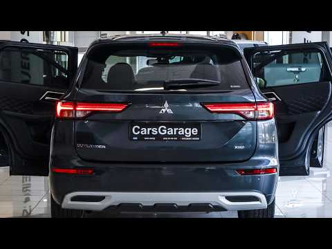 2025 Gray Mitsubishi Outlander - Affordable Family 7 Seater SUV in Detail