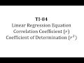 Linear Regression Concepts and Techniques