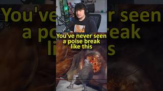 The most insane poise break you will ever see #eldenring #eldenringgameplay #gaming