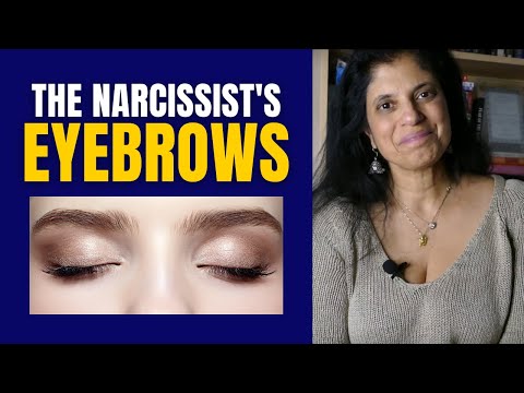 What's up with the narcissist's eyebrows?