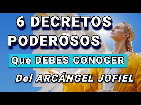 ESCUCHA ESTO en 11minutos TRANSFORMA TU VIDA 🌈 ARCÁNGEL JOFIEL RESOLVERÁ TODO 💛 Decretos poderosos