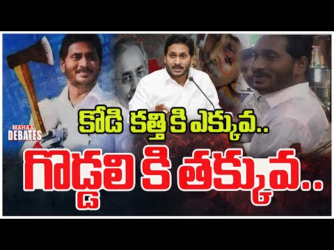 కోడి కత్తి కి ఎక్కువ.. గొడ్డలి కి తక్కువ..ys jagan | Nadendlamanohar | Mahaa Debates