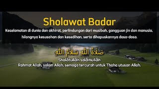 Sholawat Badar Lirik Arab, Latin & Terjemahan | Penenang Hati & Pembawa Berkah
