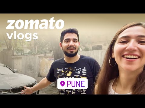 When We met Comedian @SamayRainaOfficial Ft. Sahiba Bali | Pune Vlog | Zomato Vlogs