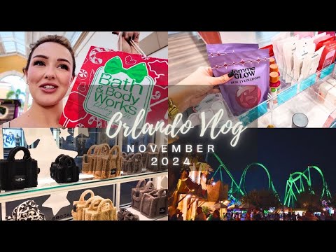 Orlando Vlog November 2024! | Shop with me :-)