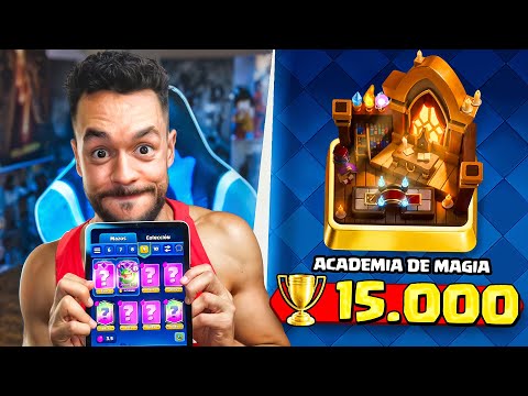CONSIGO 15.000 COPAS CON EL MAZO MÁS ROTO DE CLASH ROYALE - TheGrefg