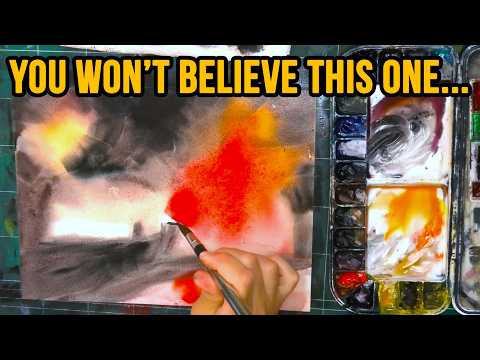 How to Master Watercolor Night Scenes – Full Demo