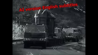 Truck Tatra 813 TP - heavy cargo transportation