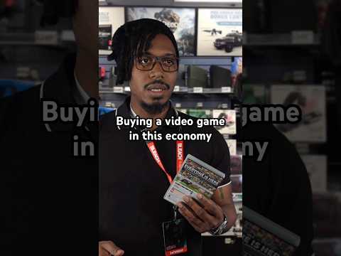 Buying a video game in this economy #gaming #inflation #tariffs #comedy
