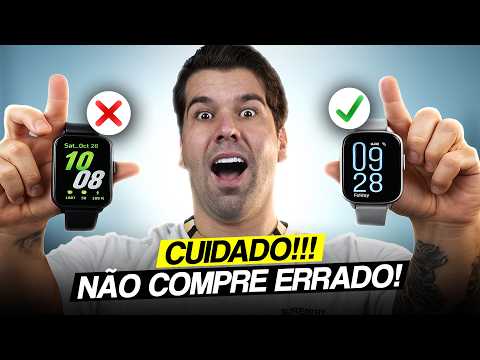 TOP SMARTWATCHES BARATOS com GPS pra Comprar em 2025 (Vale Cada Centavo!)