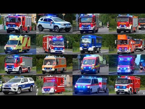 🚨 [Über 520 Einsatzkräfte aus vier Landkreisen] Katastrophenfall im Landkreis Kronach 🚨