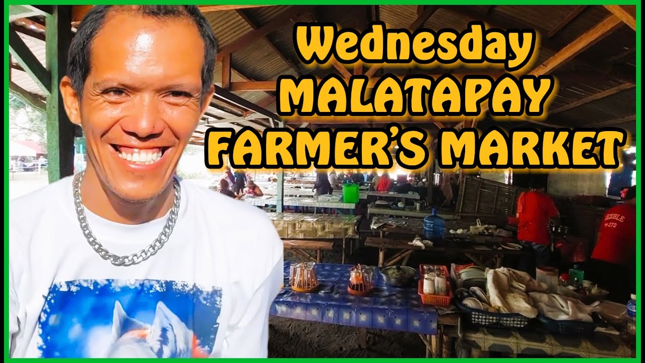 VIDEO – Wednesday Malatapay Farmer’s Market in Zamboguita