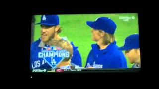 Dodgers win 2015 NL West Title