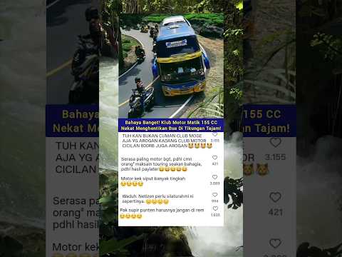 Dia Pikir Keren Kali 😪 Minimal Kalo Mau Touring Bawa Otak!