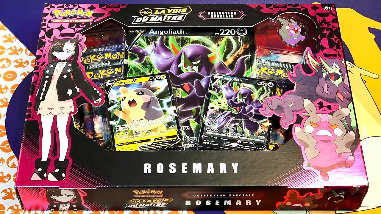 Ouverture du Coffret Pokémon ROSEMARY : La Voie Du Maître !