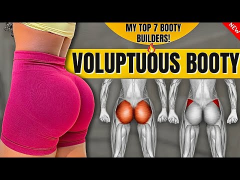 MY TOP-BEST 7 BOOTY BUILDING EXERCISES In 10 Min, Add Volume At Home, No Equipments