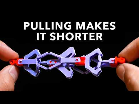 This mechanism shrinks when pulled