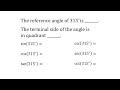 Understanding Angles and Trigonometric Functions
