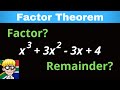 Understanding Factors and Remainders