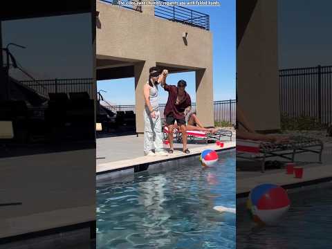 “Unbelievable Birthday Prank: He Walked on Water! #shortvideo