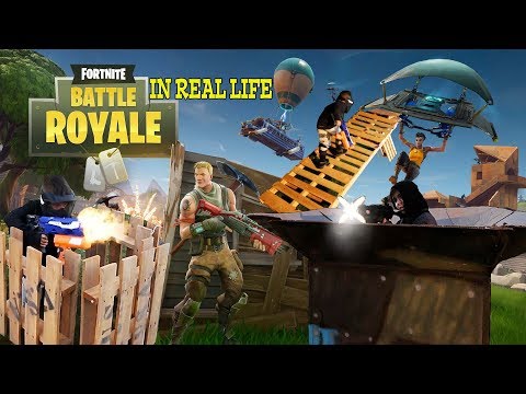 FORTNITE Battle Royale Movie | D&D Squad Battles | Fortnite IRL