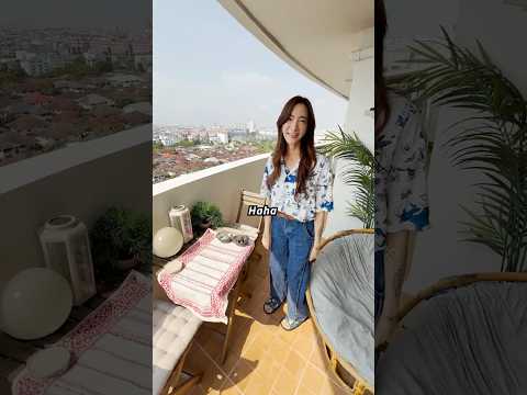 She designed her dream loft! 😲 #thailand