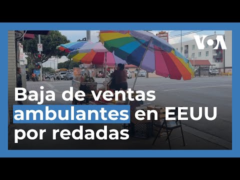 El temor a redadas afecta a vendedores ambulantes de Los Ángeles