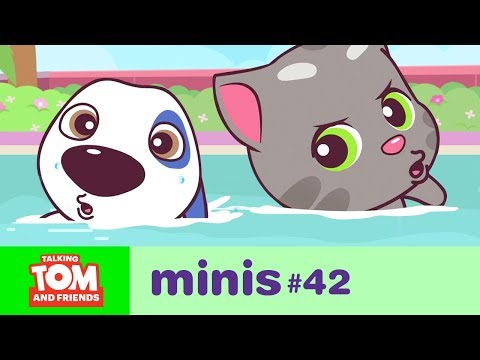 Talking Tom & Friends Minis -  Swimming Pool Challenge (Episode 42)