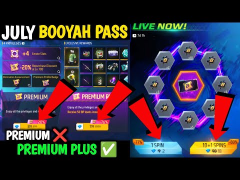July Booyah Pass Free Fire 2025 | 80% off june Booyah Pass| discount Booyah Pass holiday special ?