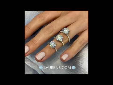Round Diamond Ring Comparison: 2.5 to 2.7 Carats