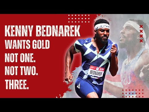 Kenny Bednarek Wants Gold — Not One  Not Two  Three