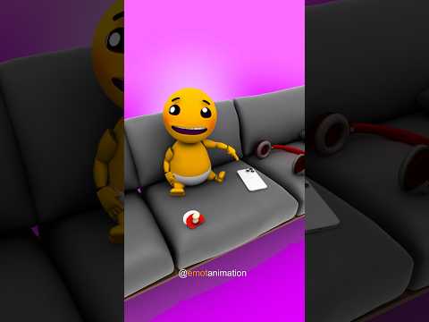 Baby Emot crying again 🥲🥹😭 (Animation Meme) #memeanimation #emot