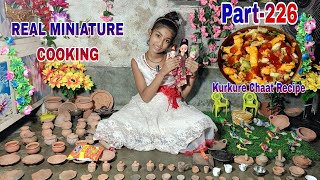 Miniature Cooking/Kurkure Chaat/Kurkure Chaat Recipe/How To Make Kurkure Chaat/কুরকুরে মাখা রেসিপি