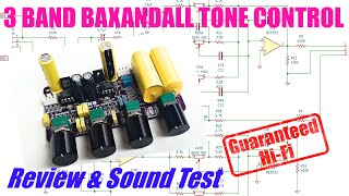 शानदार टोन कंट्रोल 3 Band Baxandall Tone Controller Board, Hi Fi Audiophile Quality Sound