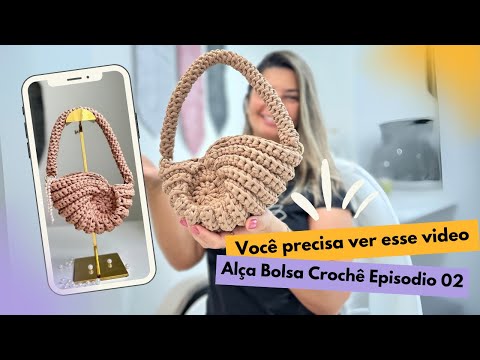 ☀️Evento Episodio 2 🐚 Como Fazer Bolsa Concha de Crochê