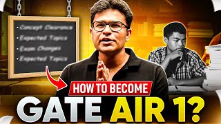 GATE 2026 Preparation | How to Get AIR 1 in GATE | Complete Roadmap