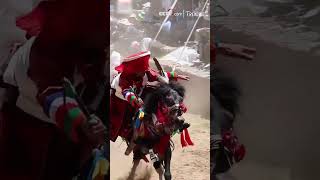 Stunning horse-racing performance in Xizang